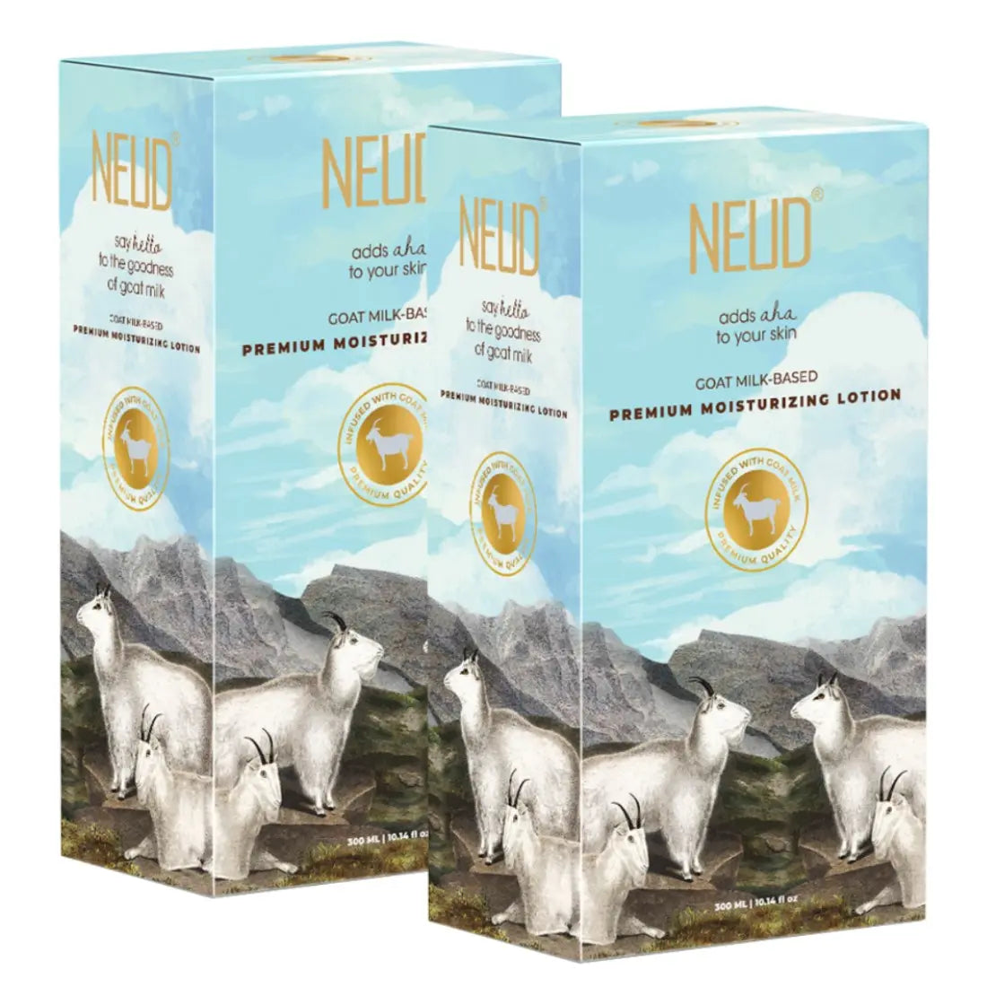 NEUD Goat Milk Moisturizing Lotion for Men and Women
