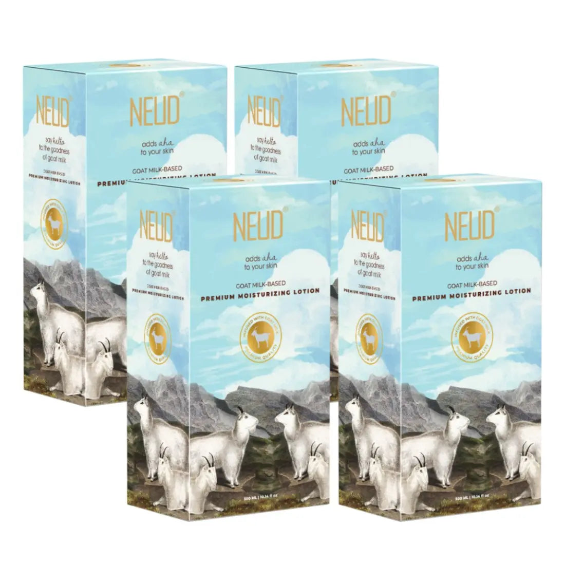 NEUD Goat Milk Moisturizing Lotion for Men and Women