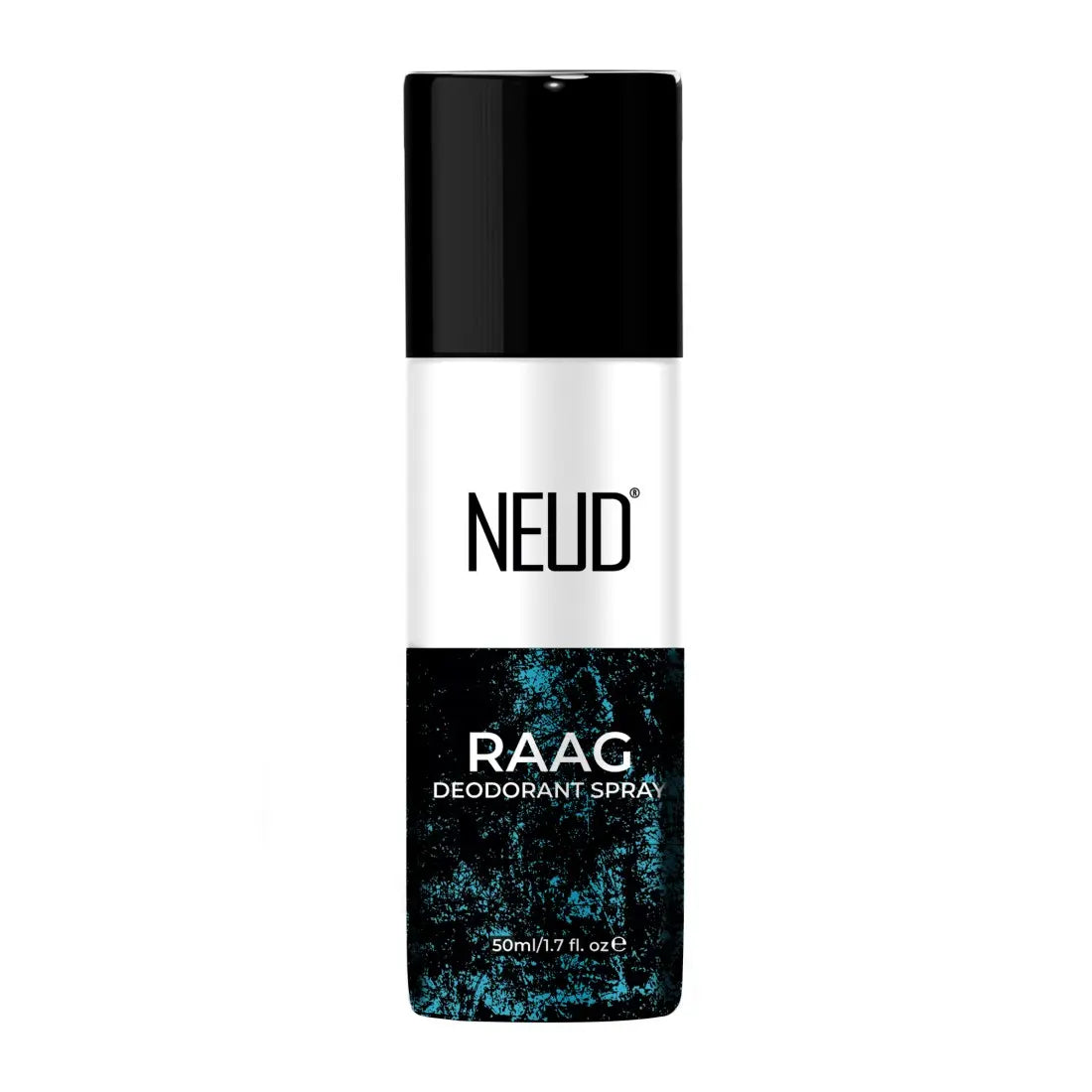 NEUD RAAG Unisex Deodorant Perfumed Body Spray with Notes of Citrus, Jasmine, Musk, 24-Hour Odor Protection - 50ml