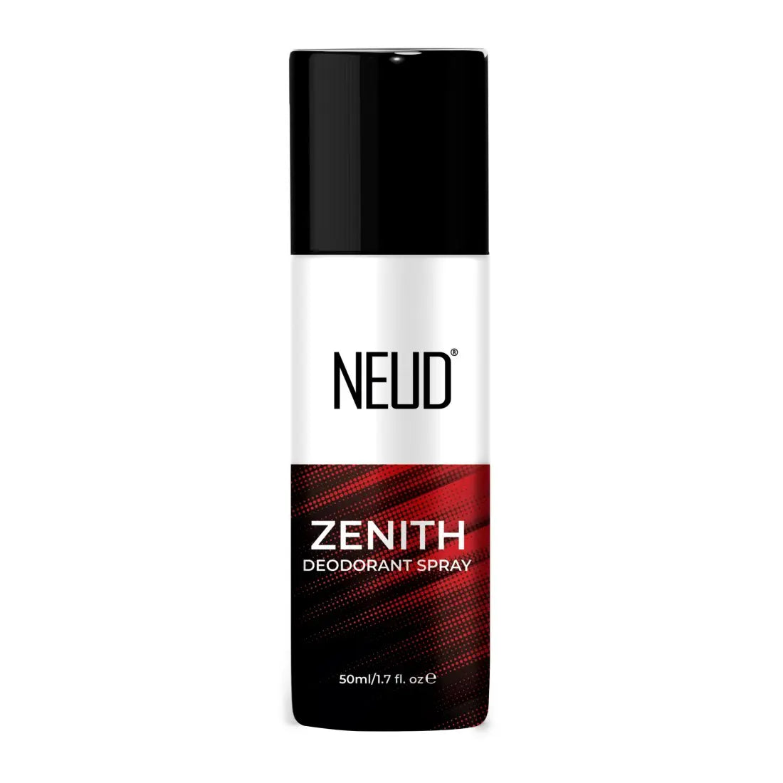 NEUD ZENITH Unisex Deodorant Perfumed Body Spray with Notes of Lotus, Szechuan Pepper, Sandalwood, 24-Hour Odor Protection - 50ml