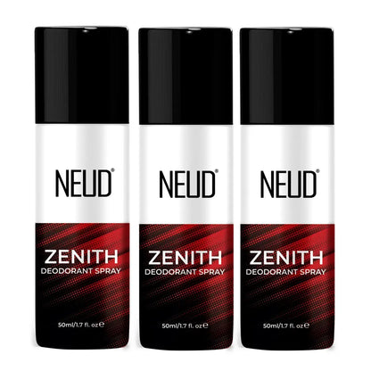 NEUD ZENITH Unisex Deodorant Perfumed Body Spray with Notes of Lotus, Szechuan Pepper, Sandalwood, 24-Hour Odor Protection - 50ml