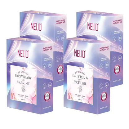 NEUD Party-Ready DIY Facial Kit with Strobe Cream for Fabulous Glow at Home - 50g
