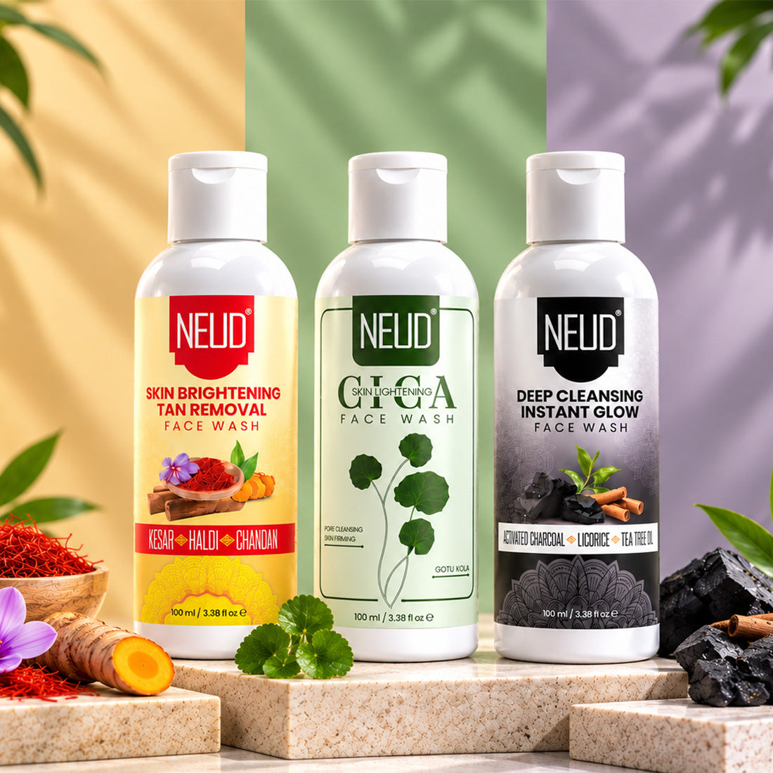 NEUD Face Wash Combo 100ml x 3