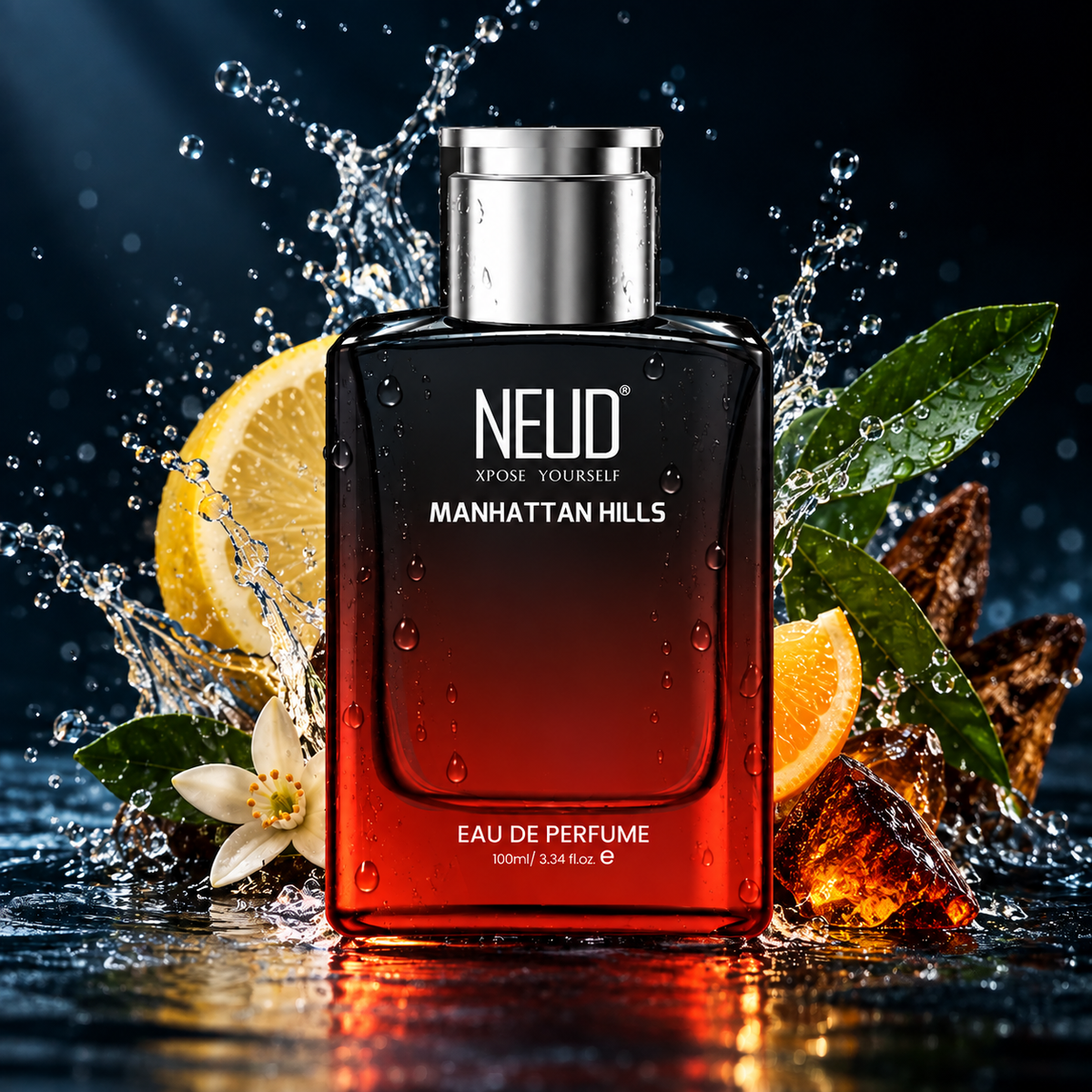 NEUD Manhattan Hills Luxury Perfume for Sophisticated Men Long Lasting EDP - 100ml