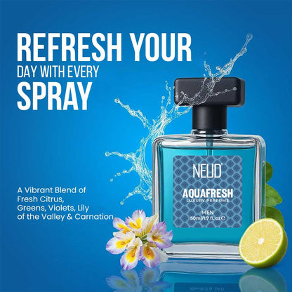 NEUD Luxury Perfume Gift Set for Men 3x50ml - Long-Lasting Strong Fragrances for Daily and Party Use