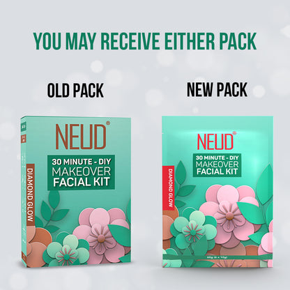 NEUD 6-Step DIY Makeover Facial Kit for Salon-Like Glow at Home