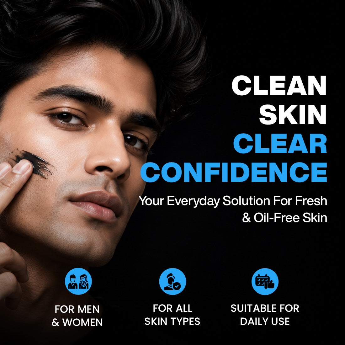 NEUD Deep Cleansing Instant Glow Face Wash for Men and Women - 70ml