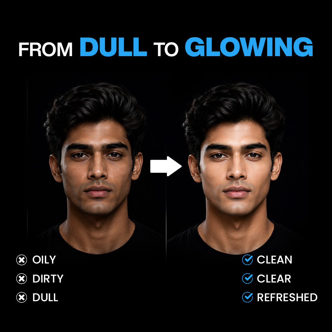 NEUD Deep Cleansing Instant Glow Face Wash for Men and Women - 70ml
