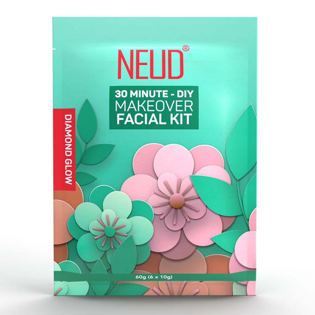 NEUD 6-Step DIY Makeover Facial Kit for Salon-Like Glow at Home