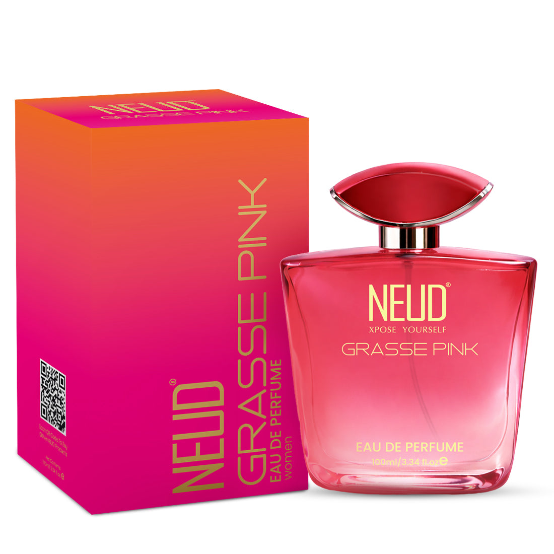 NEUD Grasse Pink Luxury Perfume for Modern Women Long Lasting EDP - 100ml
