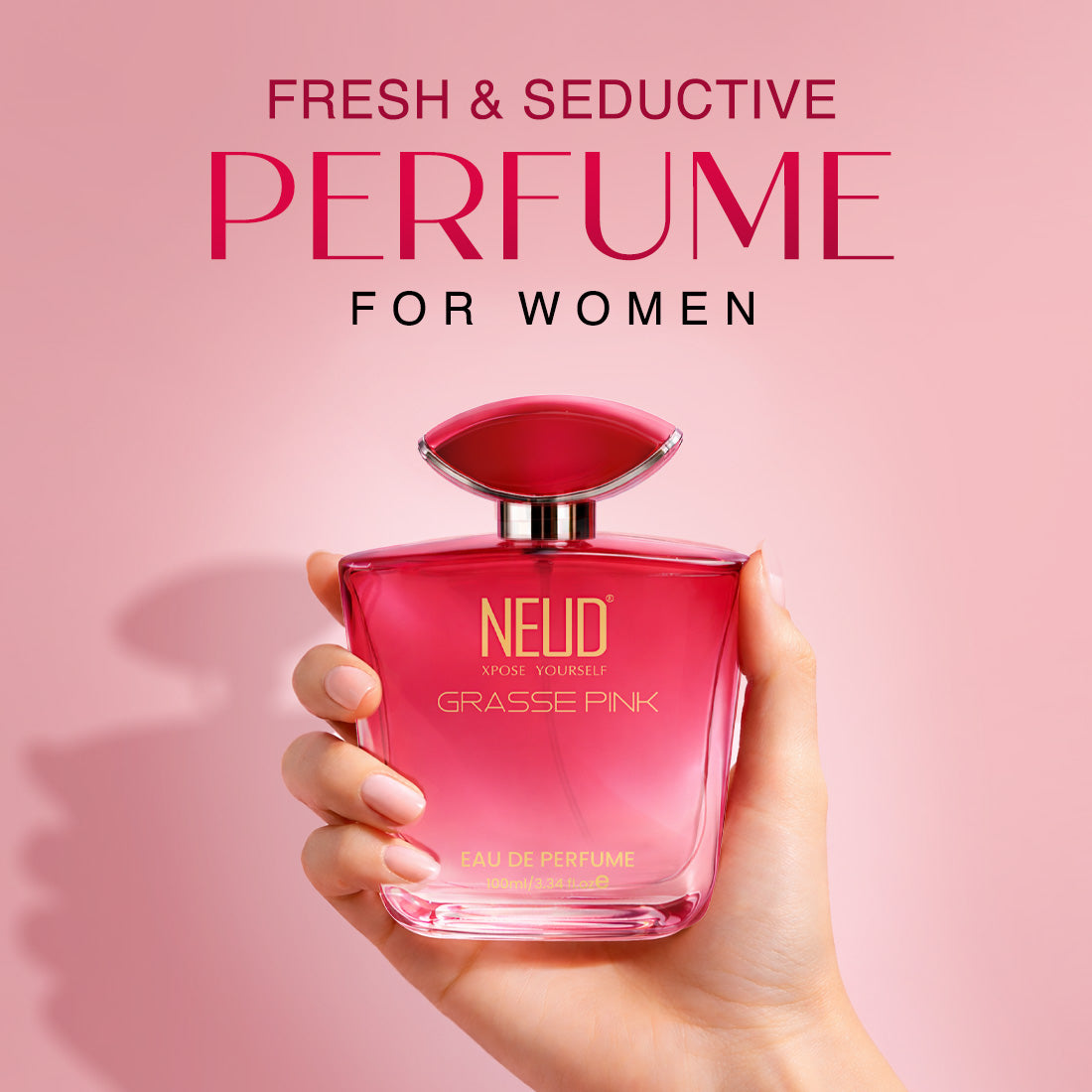 NEUD Grasse Pink Luxury Perfume for Modern Women Long Lasting EDP - 100ml