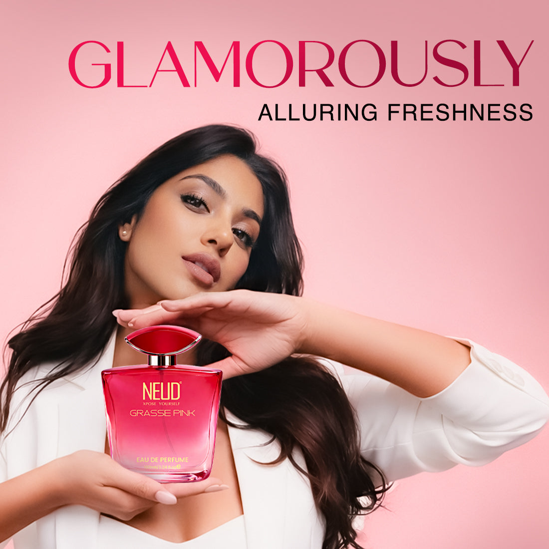 NEUD Grasse Pink Luxury Perfume for Modern Women Long Lasting EDP - 100ml