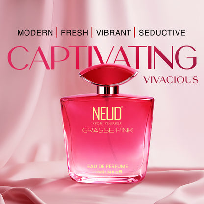 NEUD Grasse Pink Luxury Perfume for Modern Women Long Lasting EDP - 100ml