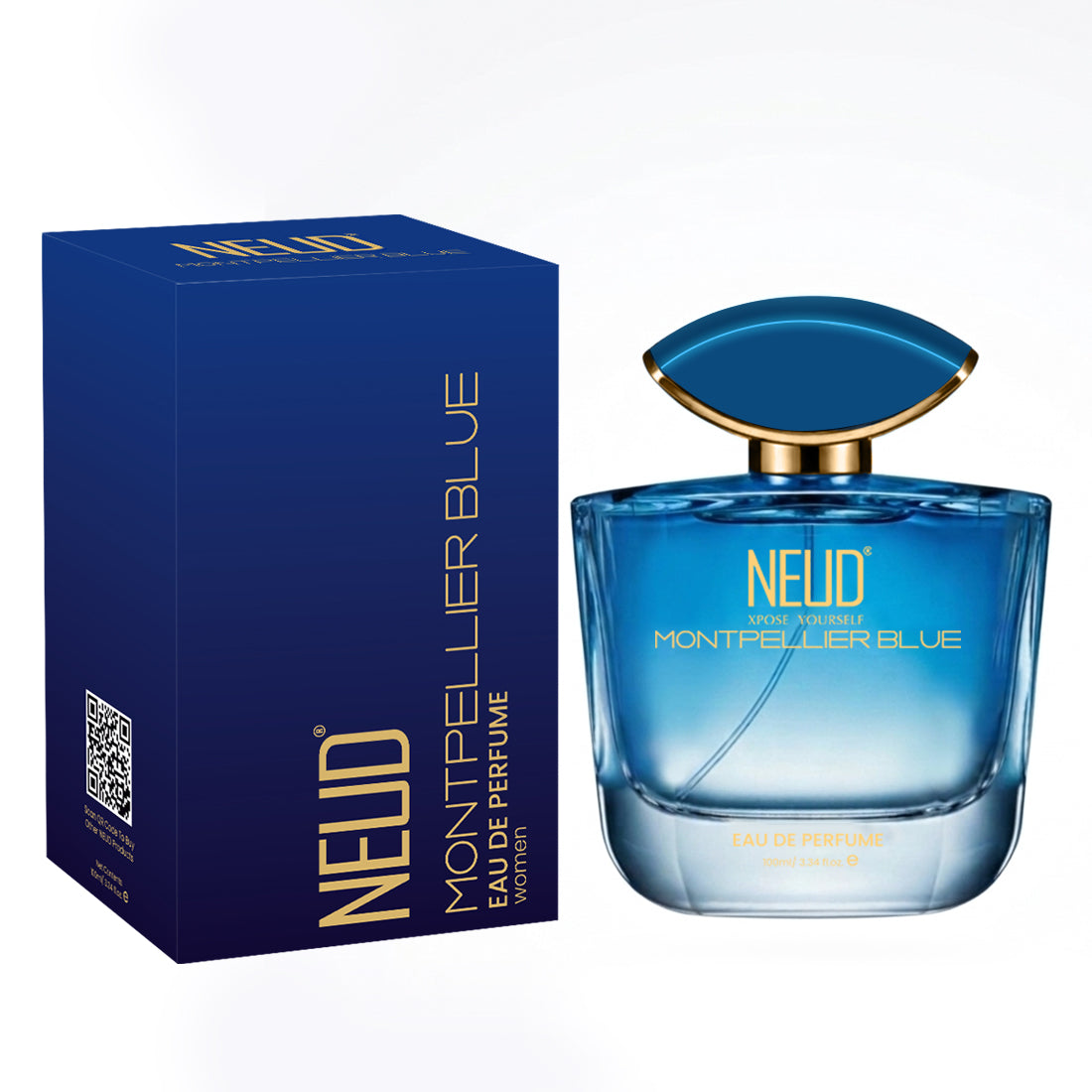 NEUD Montpellier Blue Luxury Perfume for Elegant Women Long Lasting EDP - 100ml
