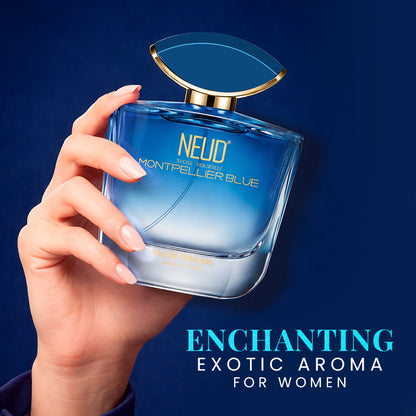 NEUD Montpellier Blue Luxury Perfume for Elegant Women Long Lasting EDP - 100ml