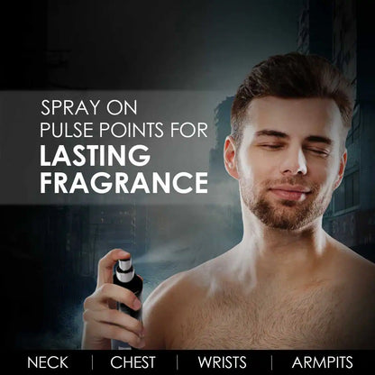 NEUD 3-in-1 Perfumed Body Sprays, Long-Lasting Deodorants, No Gas, No CFC Formula - 3 x 120ml Each