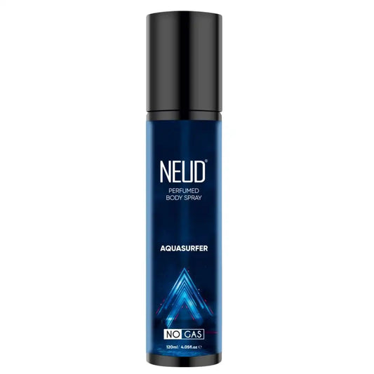 Buy NEUD Aquasurfer Perfumed Body Spray for Men, No Gas Deodorant with Long-Lasting Fragrance, 120ml