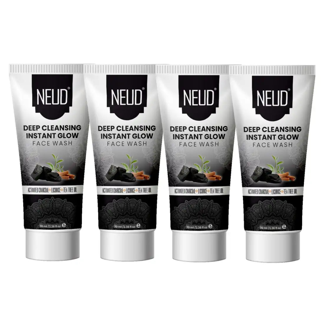 NEUD Deep Cleansing Instant Glow Face Wash for Men and Women - 70ml