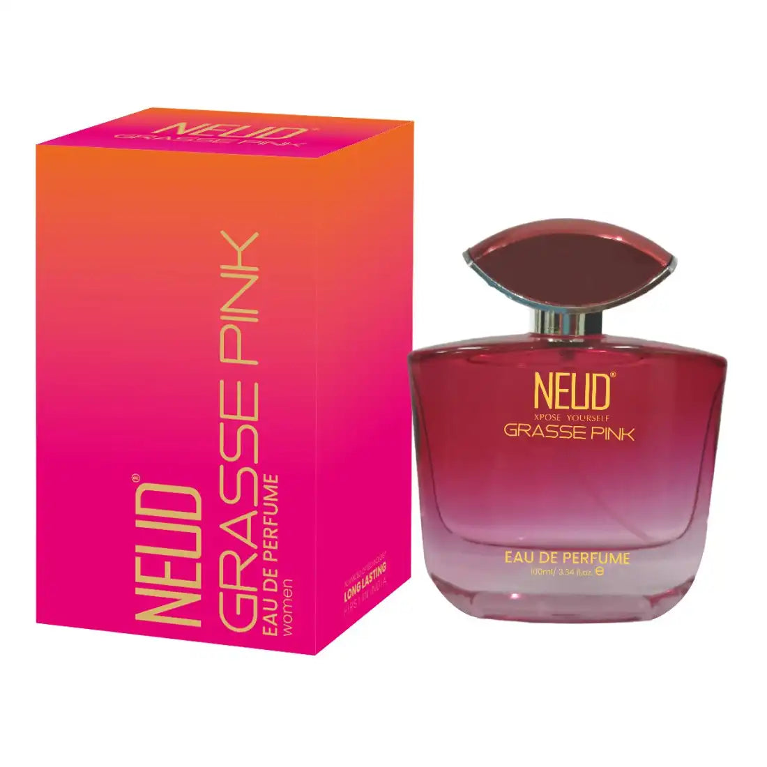 NEUD Grasse Pink Luxury Perfume for Modern Women Long Lasting EDP - 100ml