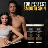 NEUD Anti-Tanning Hair Removal Cream for Arms, Legs, Chest and Back in Men and Women - Twin Pack (50g x 2 Tubes)