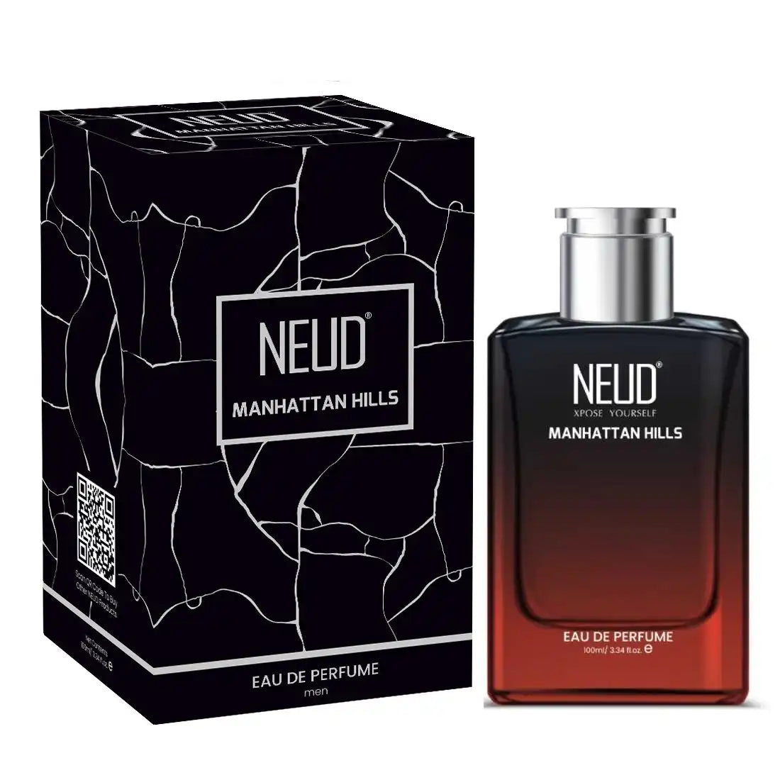 NEUD Manhattan Hills Luxury Perfume for Sophisticated Men Long Lasting EDP - 100ml