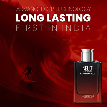 NEUD Manhattan Hills Luxury Perfume for Sophisticated Men Long Lasting EDP - 100ml