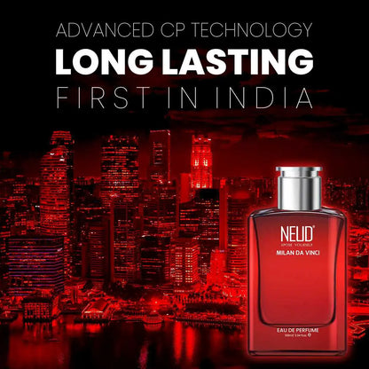 NEUD Milan Da Vinci Luxury Perfume for Cosmopolitan Men Long Lasting EDP - 100ml