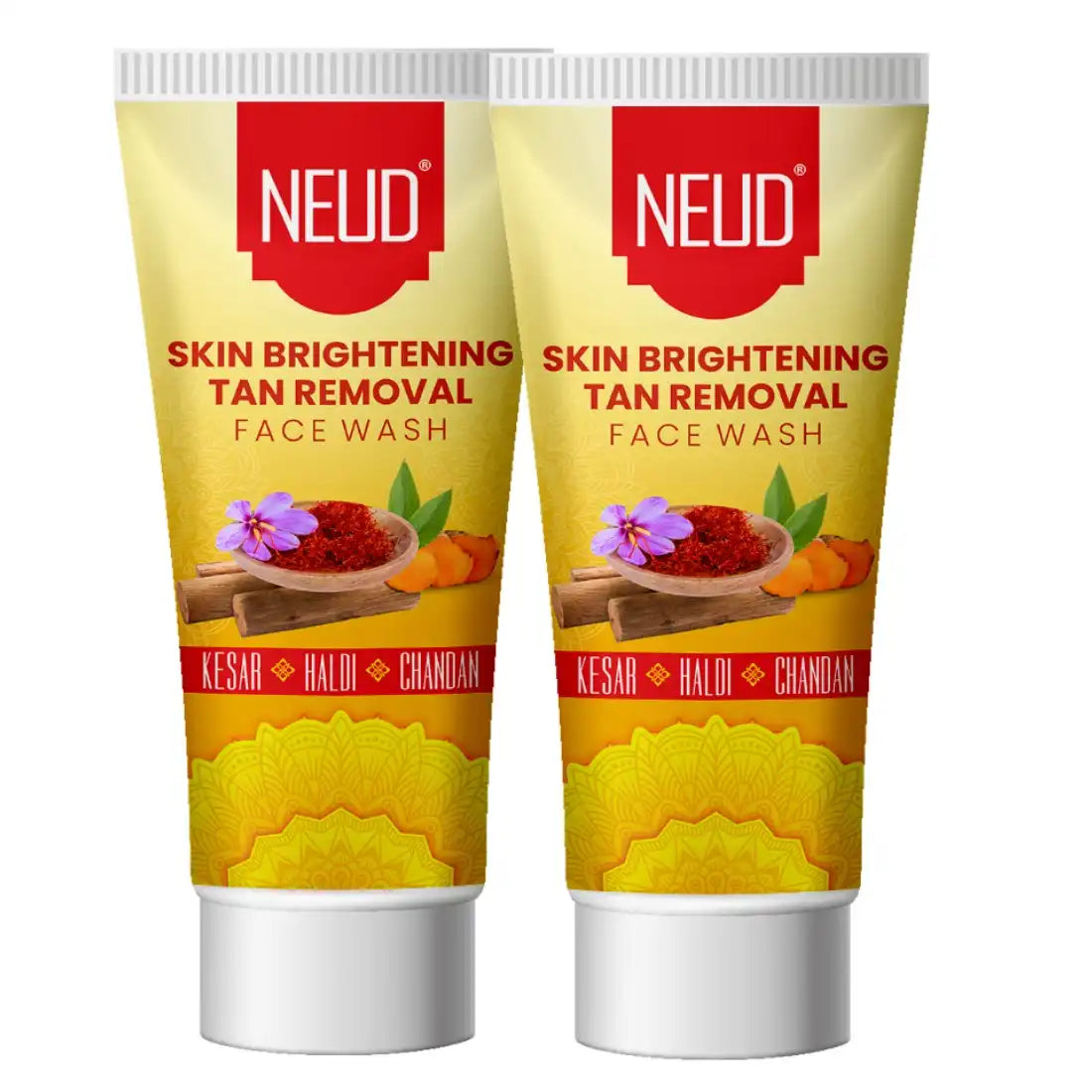 NEUD Skin Brightening Tan Removal Face Wash for Men and Women - 70ml