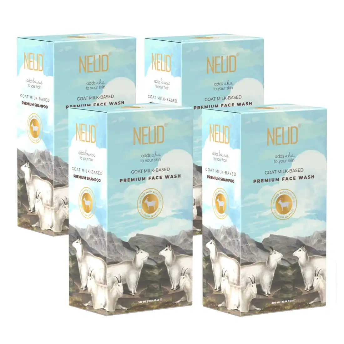 NEUD Goat Milk Face Wash for Men and Women