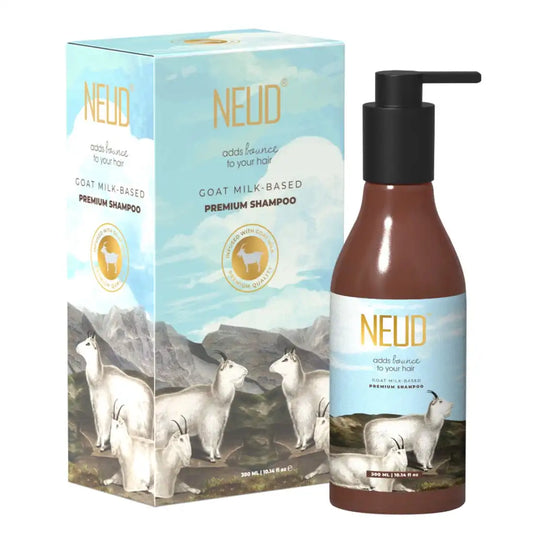 NEUD Premium Goat Milk Shampoo for Men and Women