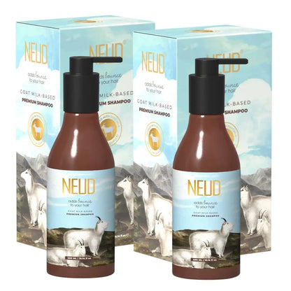 NEUD Premium Goat Milk Shampoo for Men and Women