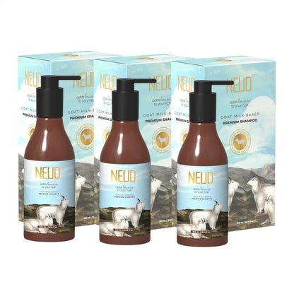 NEUD Premium Goat Milk Shampoo for Men and Women