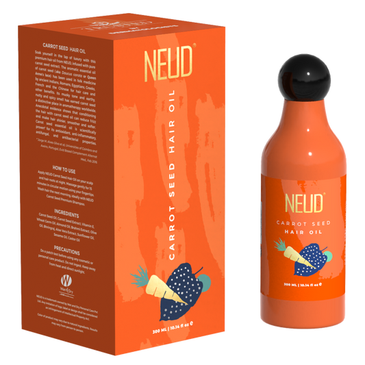 NEUD Carrot Seed Premium Hair Oil for Men & Women - 300ml