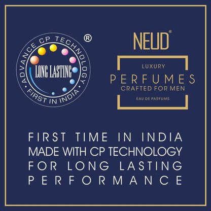 NEUD Luxury Perfumes for Men Long Lasting EDP - 6 Vials x 10ml Each