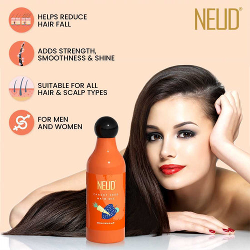 NEUD Carrot Seed Hair Oil for Hair Growth & Deep Nourishment