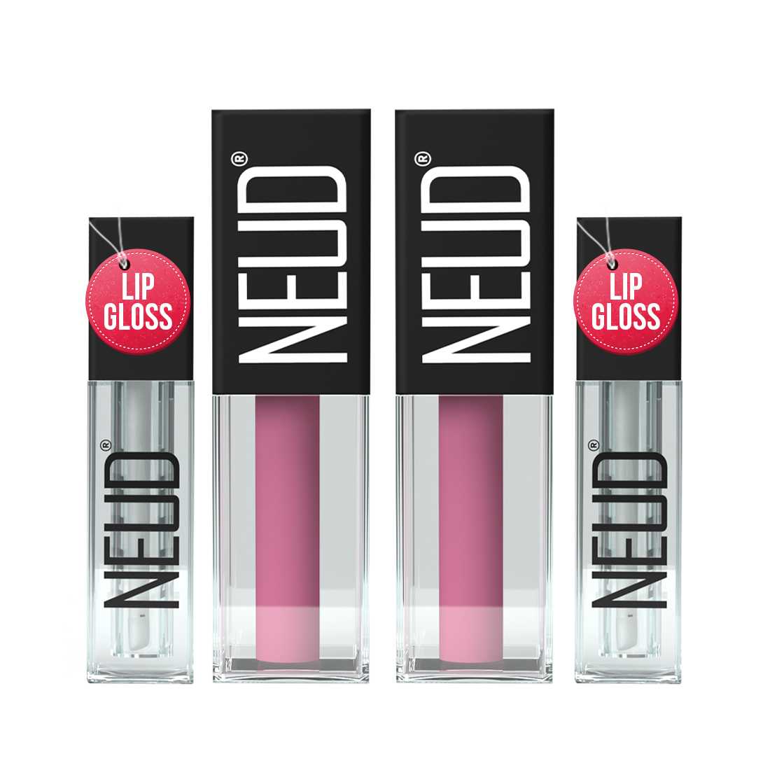 NEUD Matte Liquid Lipstick Supple Candy with Jojoba Oil, Vitamin E and Almond Oil - Smudge Proof 12-hour Stay Formula with Free Lip Gloss