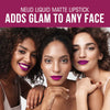 Load image into Gallery viewer, NEUD Matte Liquid Lipstick Mauve-a-licious with Jojoba Oil, Vitamin E and Almond Oil - Smudge Proof 12-hour Stay Formula with Free Lip Gloss