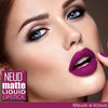 Load image into Gallery viewer, NEUD Matte Liquid Lipstick Mauve-a-licious with Jojoba Oil, Vitamin E and Almond Oil - Smudge Proof 12-hour Stay Formula with Free Lip Gloss