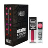 Load image into Gallery viewer, NEUD Matte Liquid Lipstick Hottie Crush with Jojoba Oil, Vitamin E and Almond Oil - Smudge Proof 12-hour Stay Formula with Free Lip Gloss