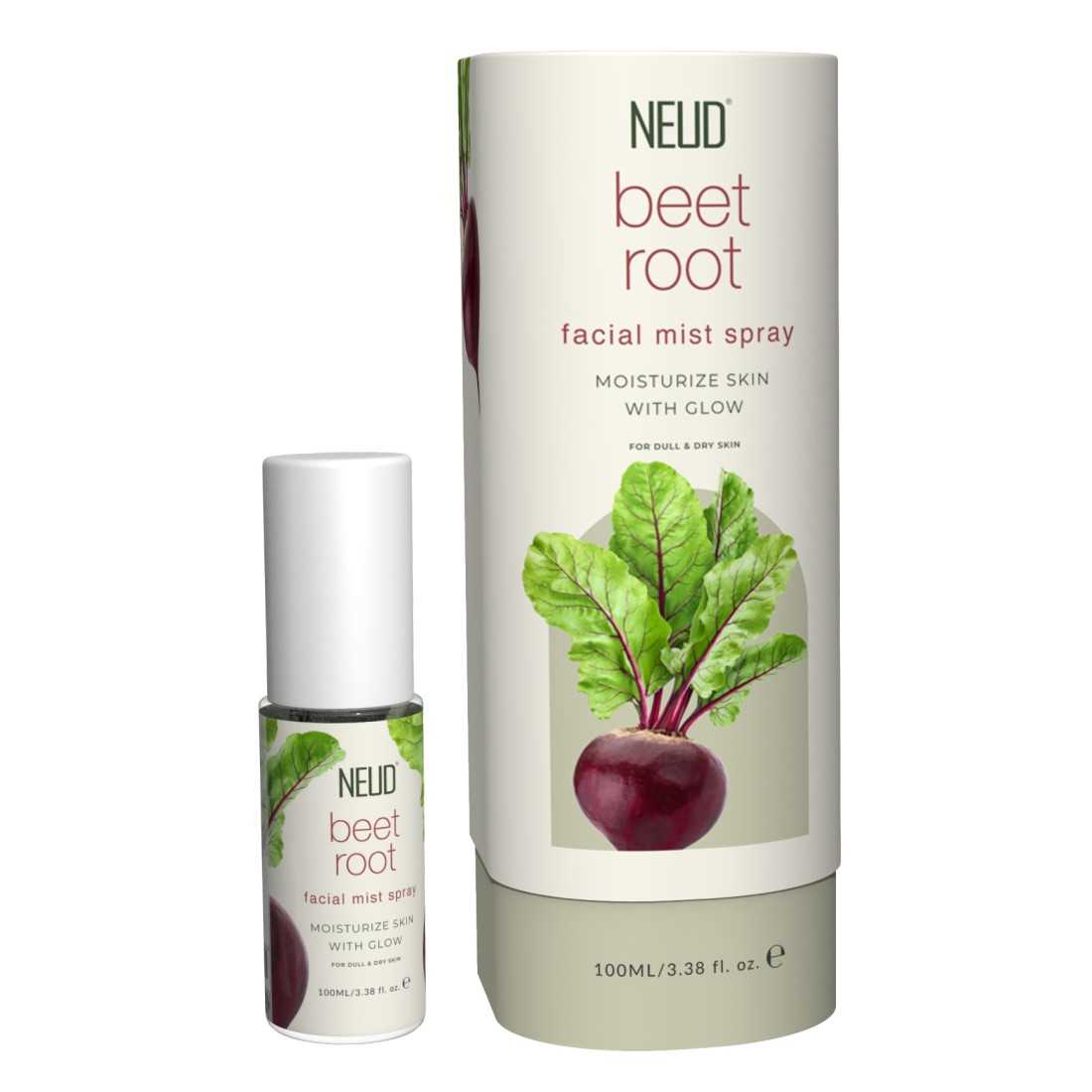 NEUD Beet Root Facial Mist Spray For Dull and Dry Skin - 100 ml