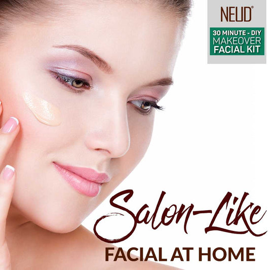 NEUD 6-Step DIY Makeover Facial Kit for Salon-Like Glow at Home