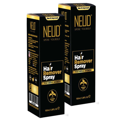 NEUD Hair Remover Spray with Neem, Jojoba and Lemon Oil for Men & Women - 100 ml