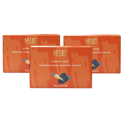 NEUD Carrot Seed Acne Control Cream for Men & Women - 50g