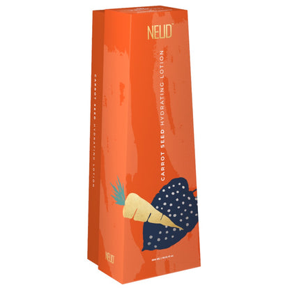 NEUD Carrot Seed Premium Hydrating Lotion for Men & Women - Get Free Zipper Pouch