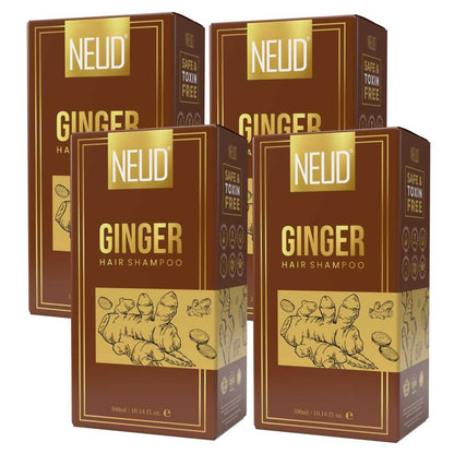 NEUD Ginger Hair Shampoo for Men & Women - 300 ml