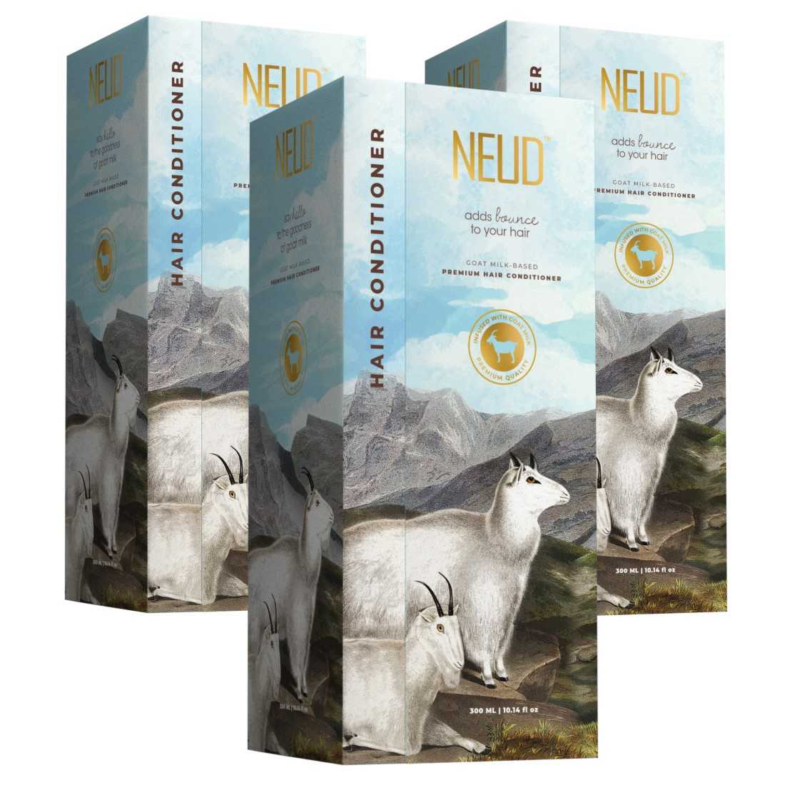 NEUD Goat Milk Hair Conditioner for Men and Women