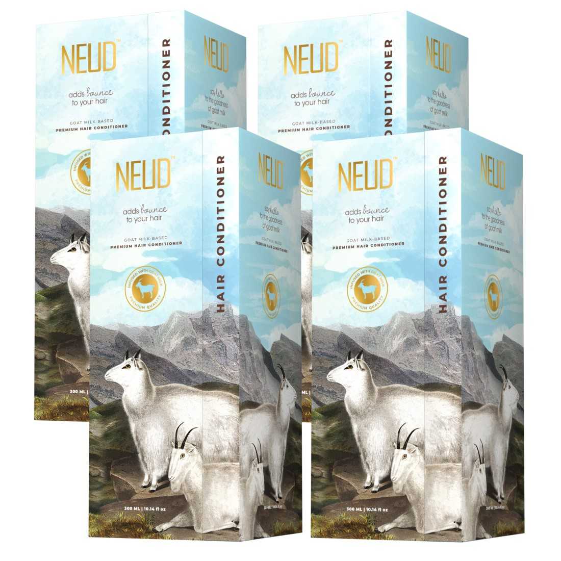 NEUD Goat Milk Hair Conditioner for Men and Women