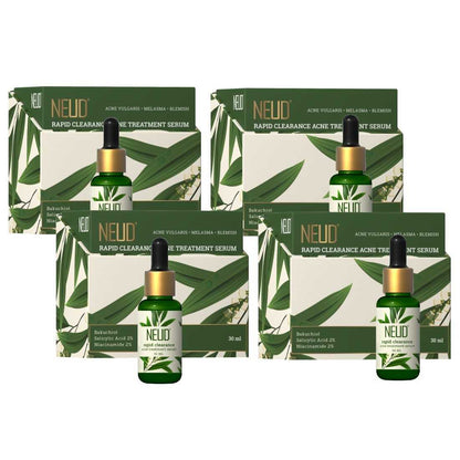 NEUD Rapid Clearance Acne Treatment Serum With Salicylic Acid, Bakuchiol and Niacinamide - 30 ml