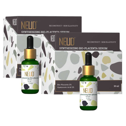 NEUD Synthesizing Bio-Placenta Serum With Hyaluronic Acid and Advanced Skin Ingredients - 30 ml