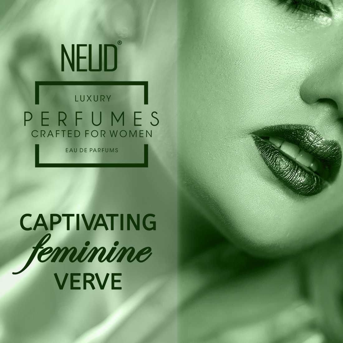 NEUD Luxury Perfumes for Women Long Lasting EDP - 6 Vials x 10ml Each